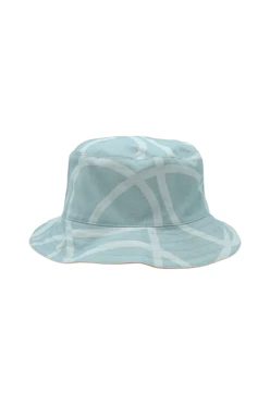 Купить панаму Фест с узкими полями, с полной запечаткой "Lines"