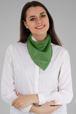 Купить косынку Лолла 40х40х70  см темно-зеленую