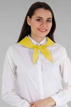 Купить косынку Лолла 70х70х100 см желтую