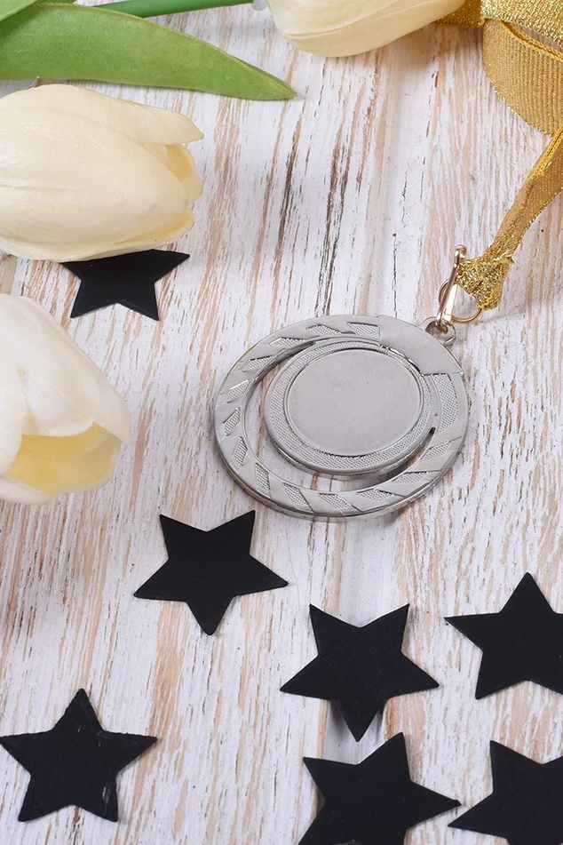 Медаль металлическая МК346 50мм#2