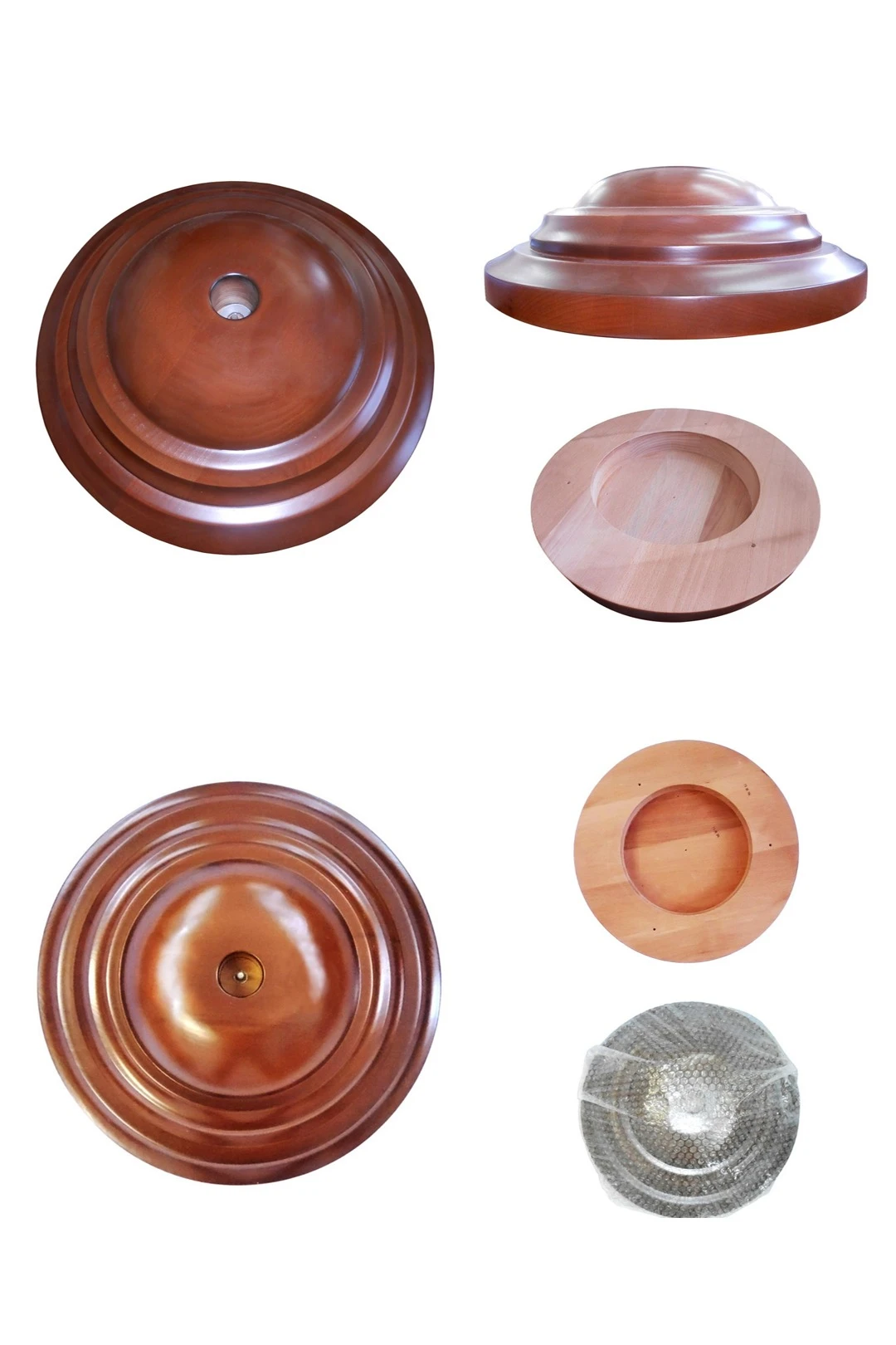 Подставка деревянная с основанием Блин (бук) 2 штока 2,5 м#5 Подставка деревянная с основанием Блин (бук) 2 штока 2,5 м#5