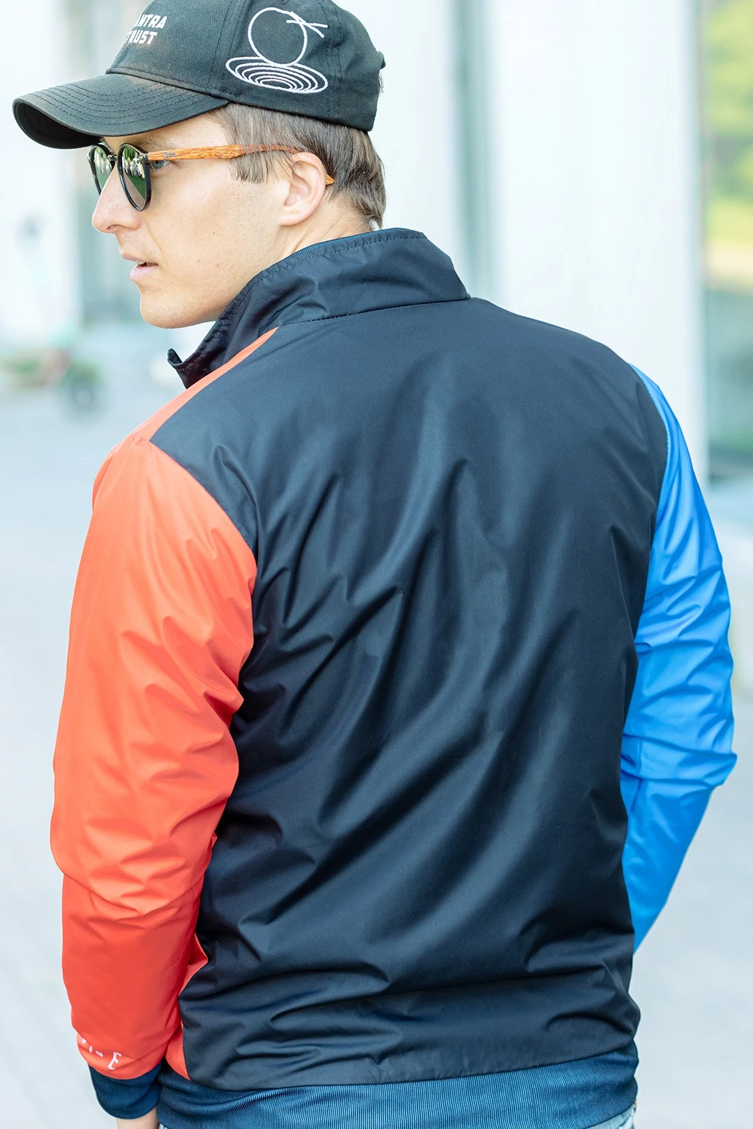 Ветровка Спортинг с двойным воротником унисекс, с полной запечаткой "Hockey"#1