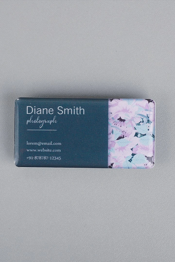 Бейдж из акрила с заливкой, 30х60 мм#2