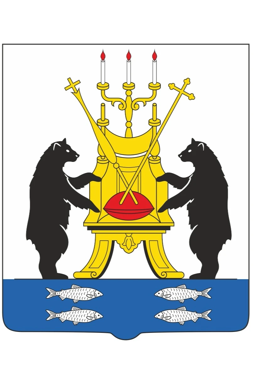 Герб Великого Новгорода 35х43 см, печатный#1 Герб Великого Новгорода 35х43 см, печатный#1