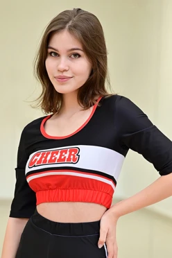 Купить топ Каролин женский с полной запечаткой