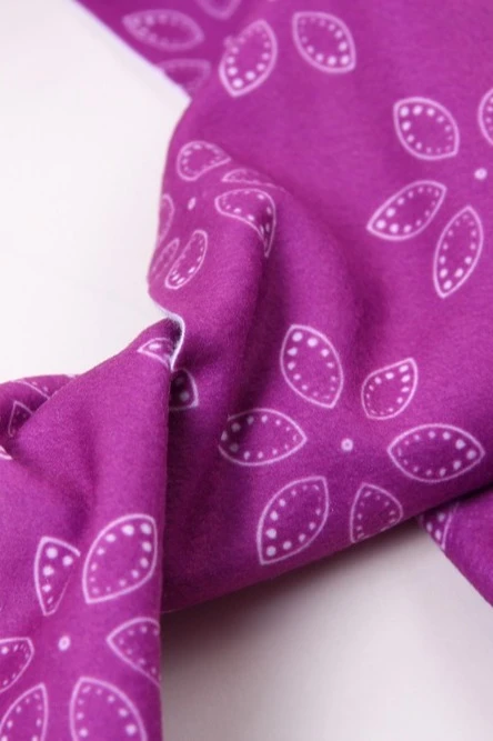 Шарф однослойный утепленный 15х150 см, с полной запечаткой "Yoga"#6