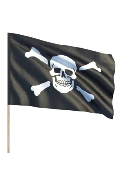 Купить флаг Череп и кости