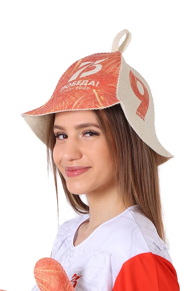 Шапка Банщик с полной запечаткой "9 May!"#4