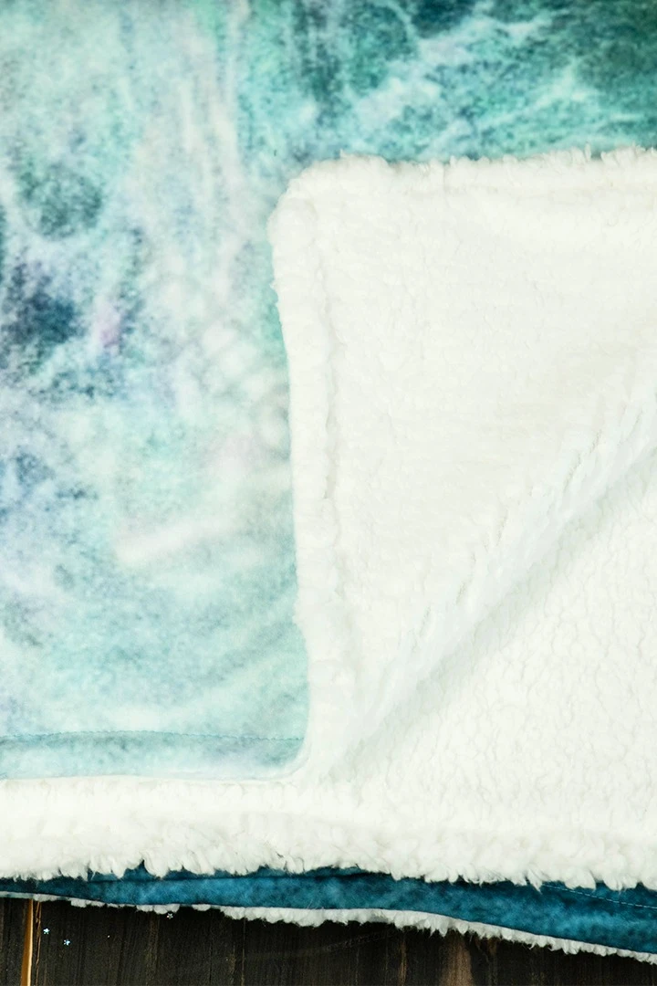 Плед Слипи флисовый 140х200 см (двухслойный), с полной запечаткой#5