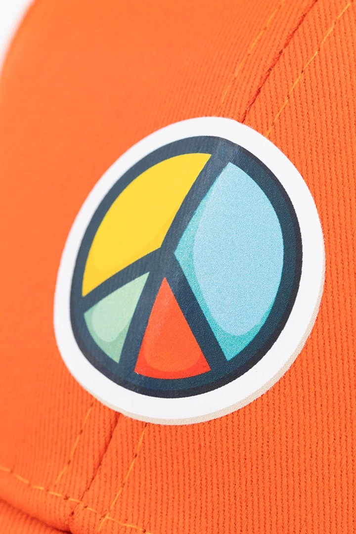 Бейсболка Брент шестиклинка взрослая, однотонная оранжевая (хлопок)#2 Бейсболка Брент шестиклинка взрослая, однотонная оранжевая (хлопок)#2