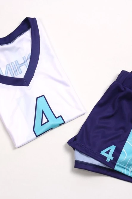 Волейбольная форма Изи женская с полной запечаткой "4"#5