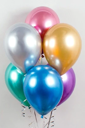 Воздушный шар В105 металлик без печати#5 Воздушный шар В105 металлик без печати#5