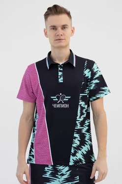 Купить футболку поло Стар унисекс "Чемпион"
