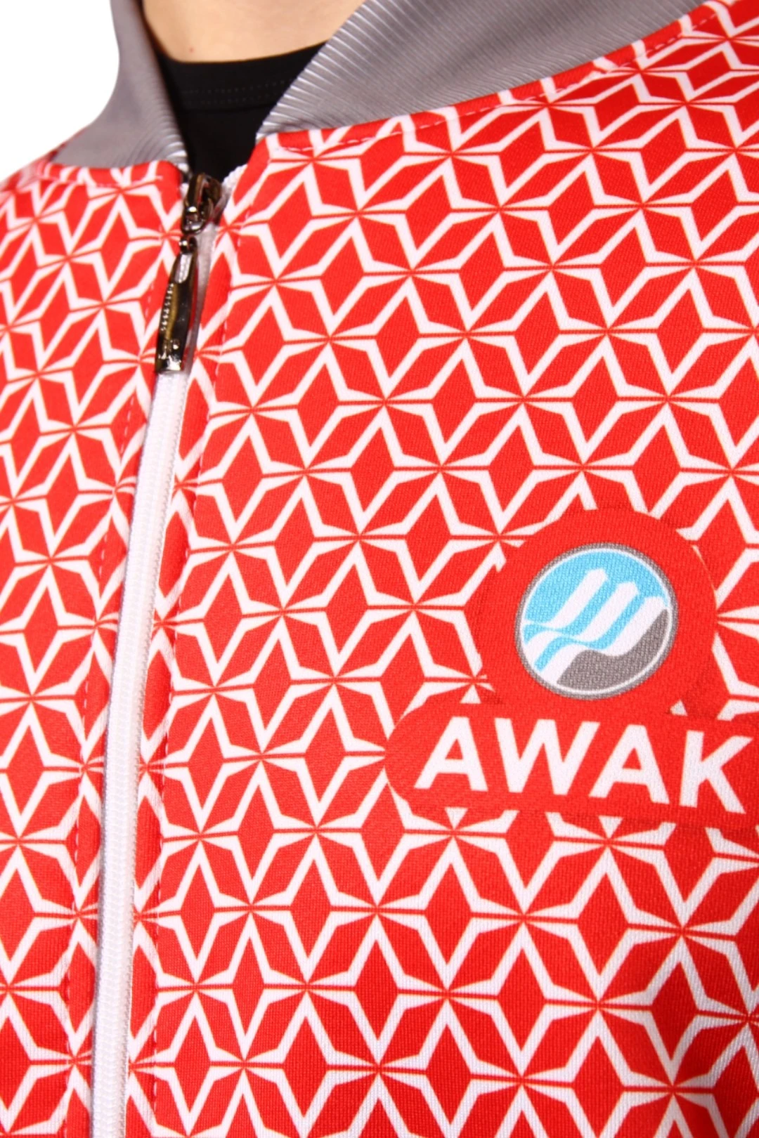 Бомбер Блэйд унисекс из футера с полной запечаткой "Awak"#2