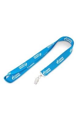 Лента для бейджа репс ширина 2 см, с клипсой, с печатью#2 Лента для бейджа репс ширина 2 см, с клипсой, с печатью#2