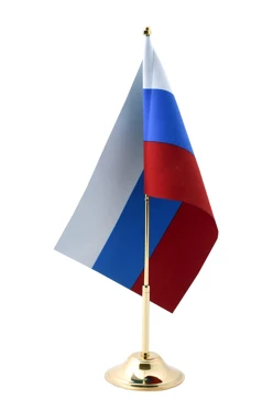 Купить флажок РФ 15х22 см, блэкаут