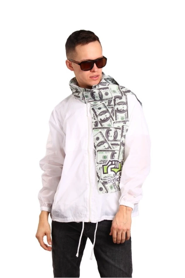 Шарф однослойный легкий 15х120 см, с полной запечаткой#6 Шарф однослойный легкий 15х120 см, с полной запечаткой#6