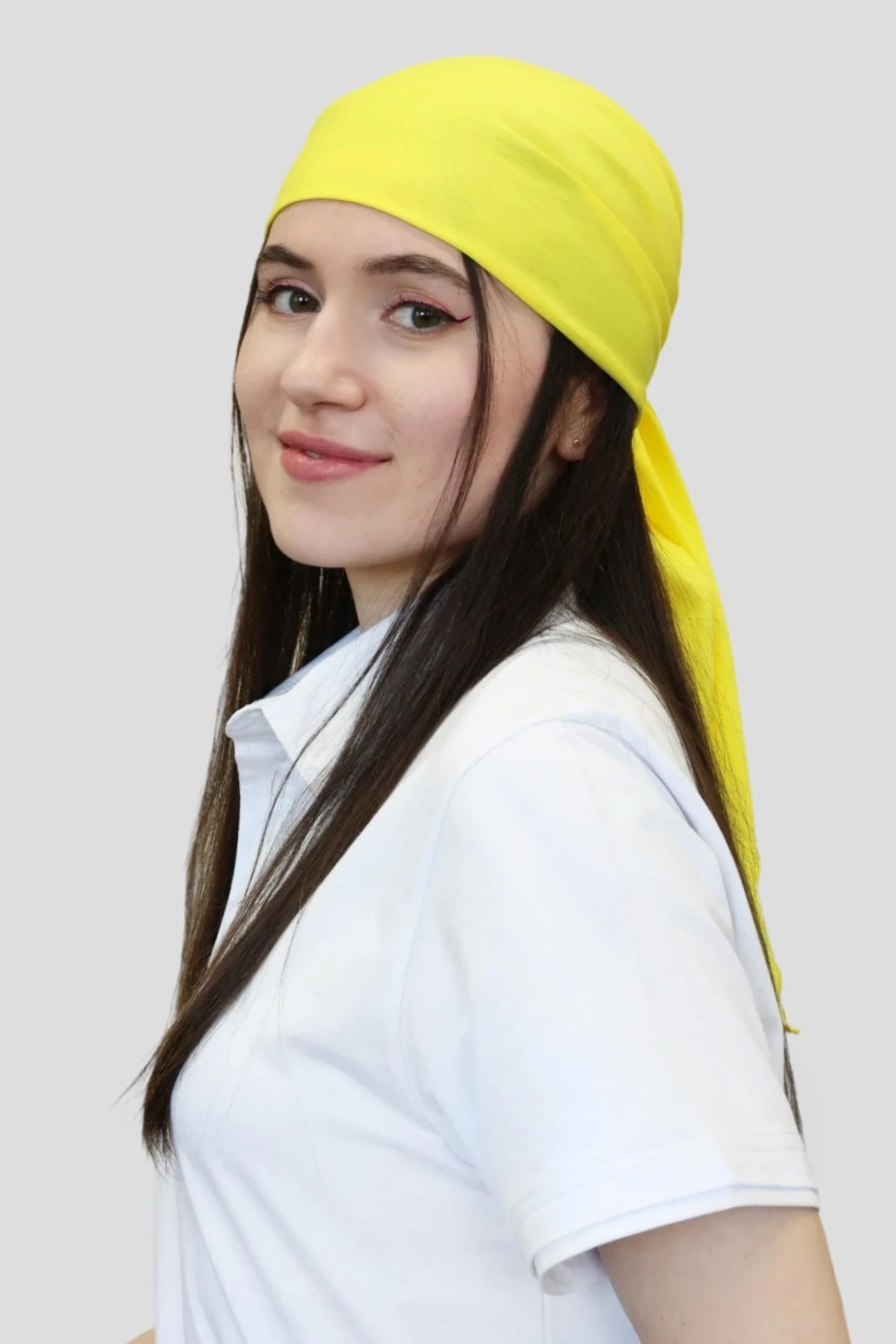 Купить бандану трикотажную взрослую 95х95х135 см, однотонную Купить бандану трикотажную взрослую 95х95х135 см, однотонную