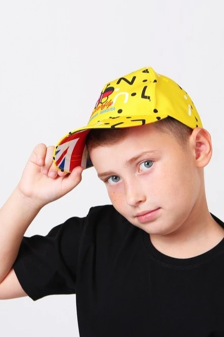 Бейсболка Стандарт детская с полной запечаткой (полиэстер) "Butterfly"#1