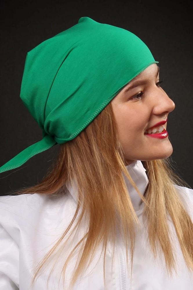 Бандана однотонная, хлопок 60х60х90 см#1 Бандана однотонная, хлопок 60х60х90 см#1