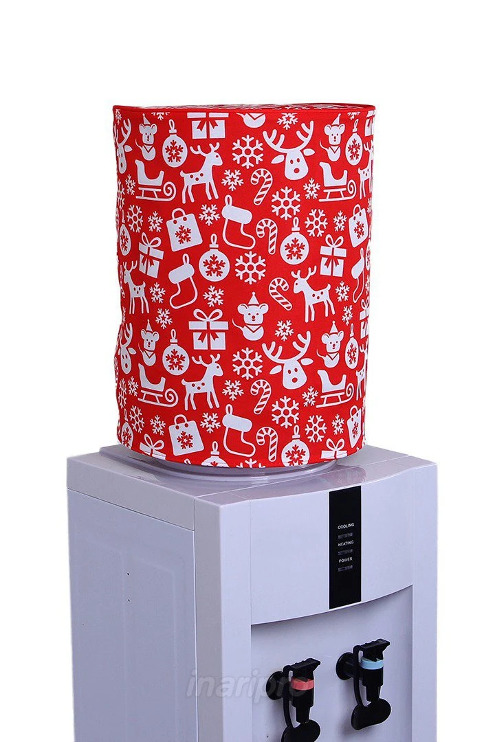 Чехол для кулера из габардина с окном, с полной запечаткой "New Year"#2