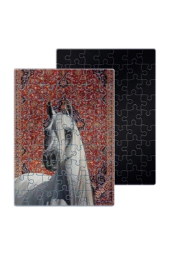 Купить пазл магнитный А5 с принтом "Horse" Купить пазл магнитный А5 с принтом "Horse"