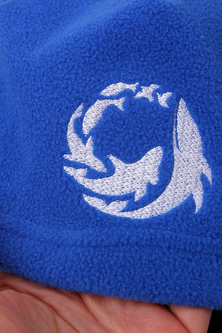 Шапка Вайт флисовая однослойная взрослая, однотонная "Pisces"#2