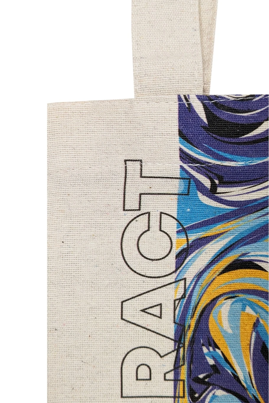 Сумка Эко Колор из двунитки вертикальная, с печатью#3