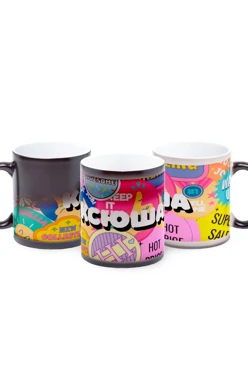 Купить кружку-хамелеон с принтом "Ksenia"