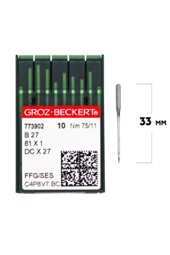 Купить иглу GROZ-BECKERT B27 FFG/SES №75/11