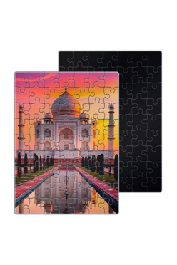 Купить пазл магнитный А5 с принтом "Taj Mahal" Купить пазл магнитный А5 с принтом "Taj Mahal"