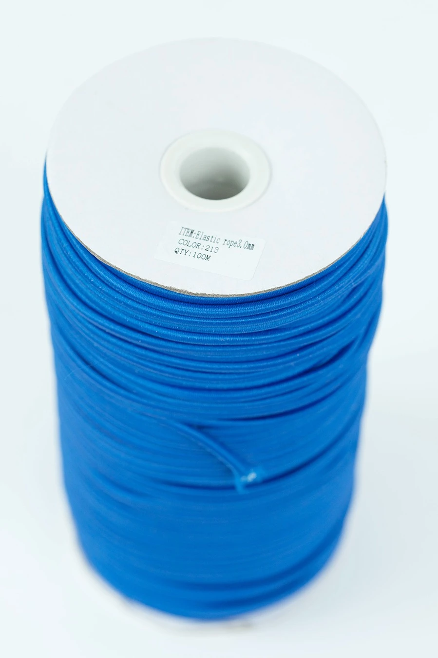 Купить резинку шляпную 100% пэ, 3 мм, василек