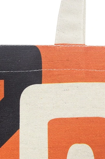 Сумка Эко Колор из двунитки горизонтальная, с печатью#1