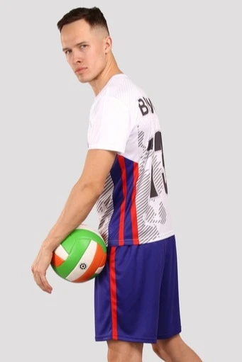 Волейбольная форма Хэнди мужская с полной запечаткой "BROWN 13"#1