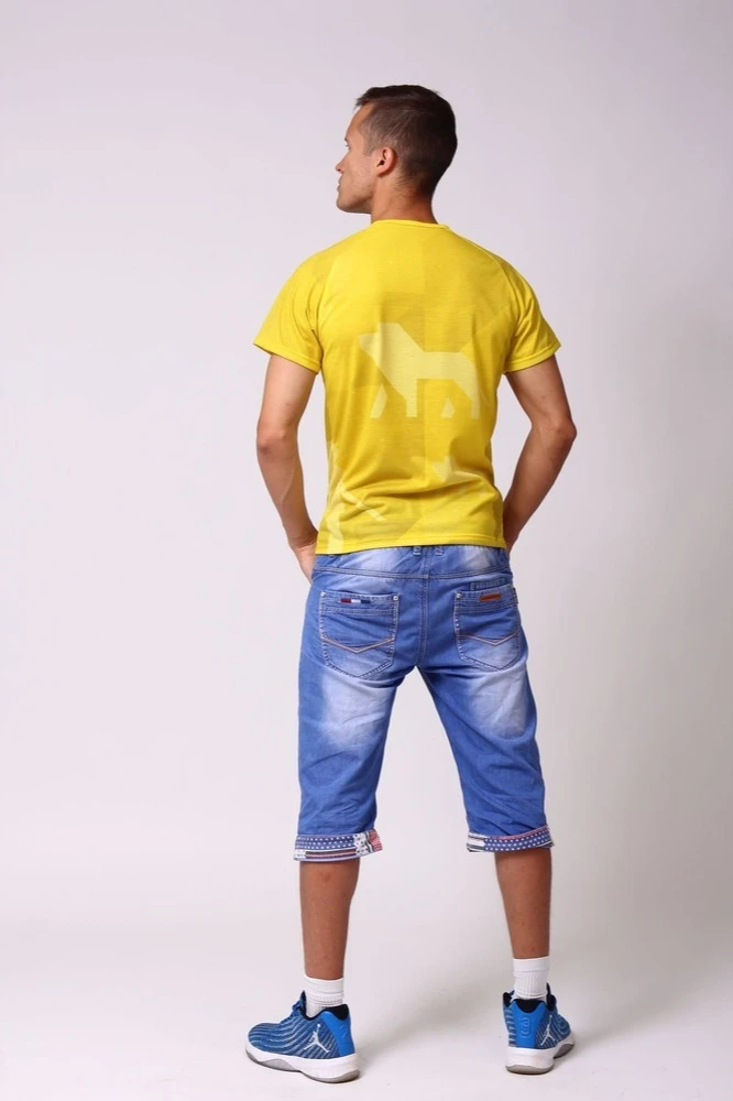 Футболка Спэйс унисекс из кулирки пэ с полной запечаткой "IT-LION"#2