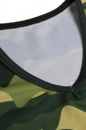 Баскетбольная форма Рассел женская с полной запечаткой "Camouflage"#1 Баскетбольная форма Рассел женская с полной запечаткой "Camouflage"#1