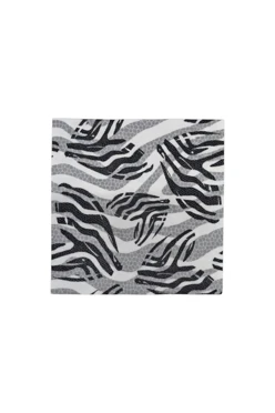 Купить салфетку из микрофибры 15х15 см с полной запечаткой "Zebra"