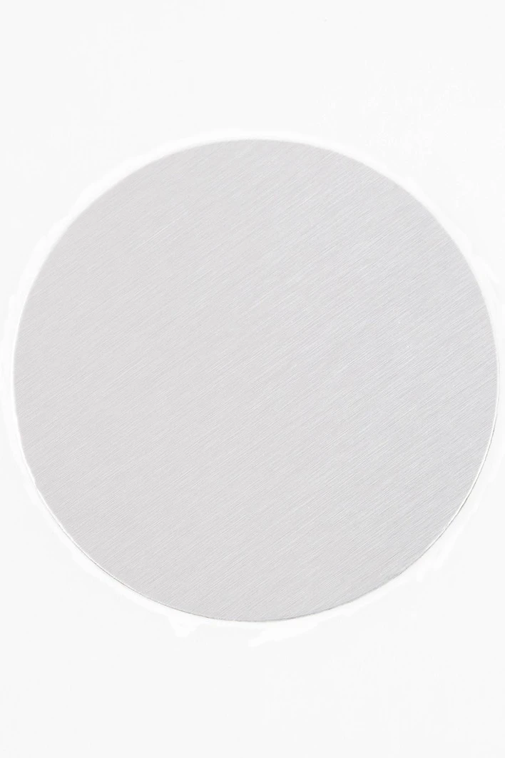 Вкладыш сатин односторонний 50 мм 0,45 мм 50 шт, серебро#2