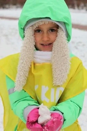 Купить накидку с полной запечаткой "ABC Kids" 50х55 см