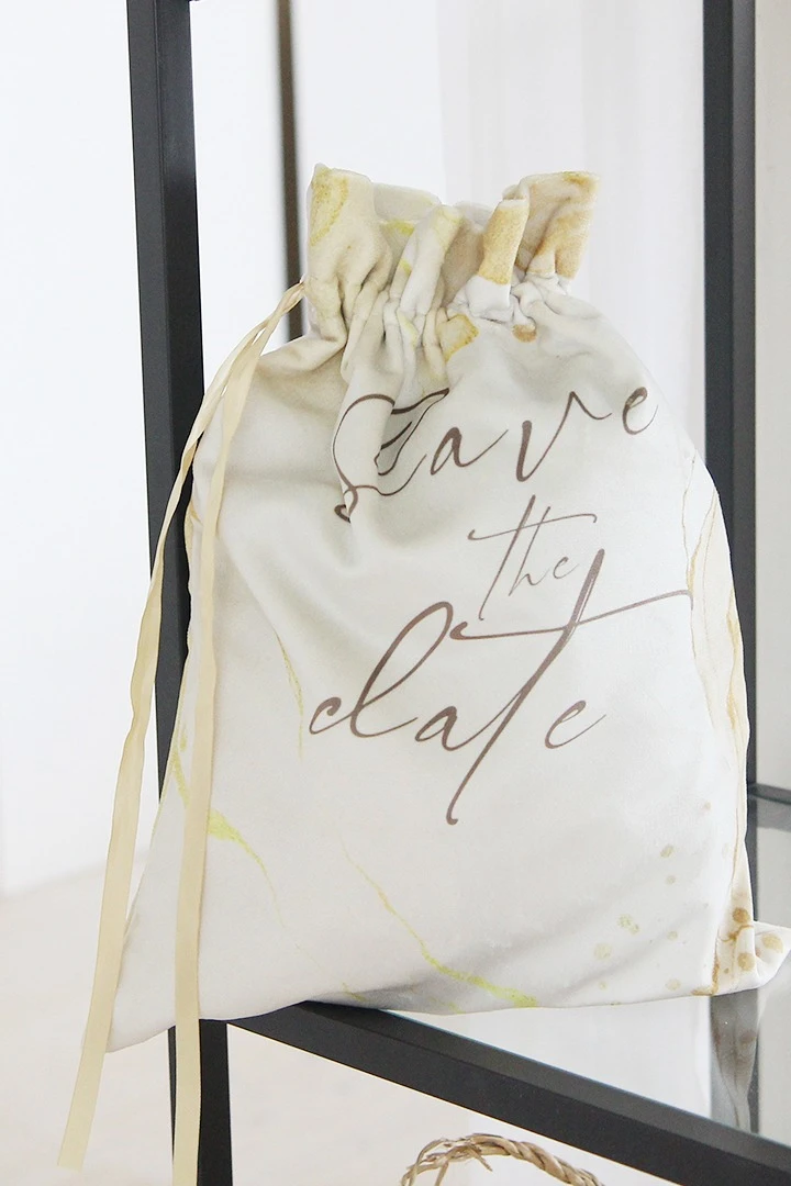 Купить мешочек с полной запечаткой 30х40 см, крепление кулисы на расстоянии от верхнего края "Cafe"