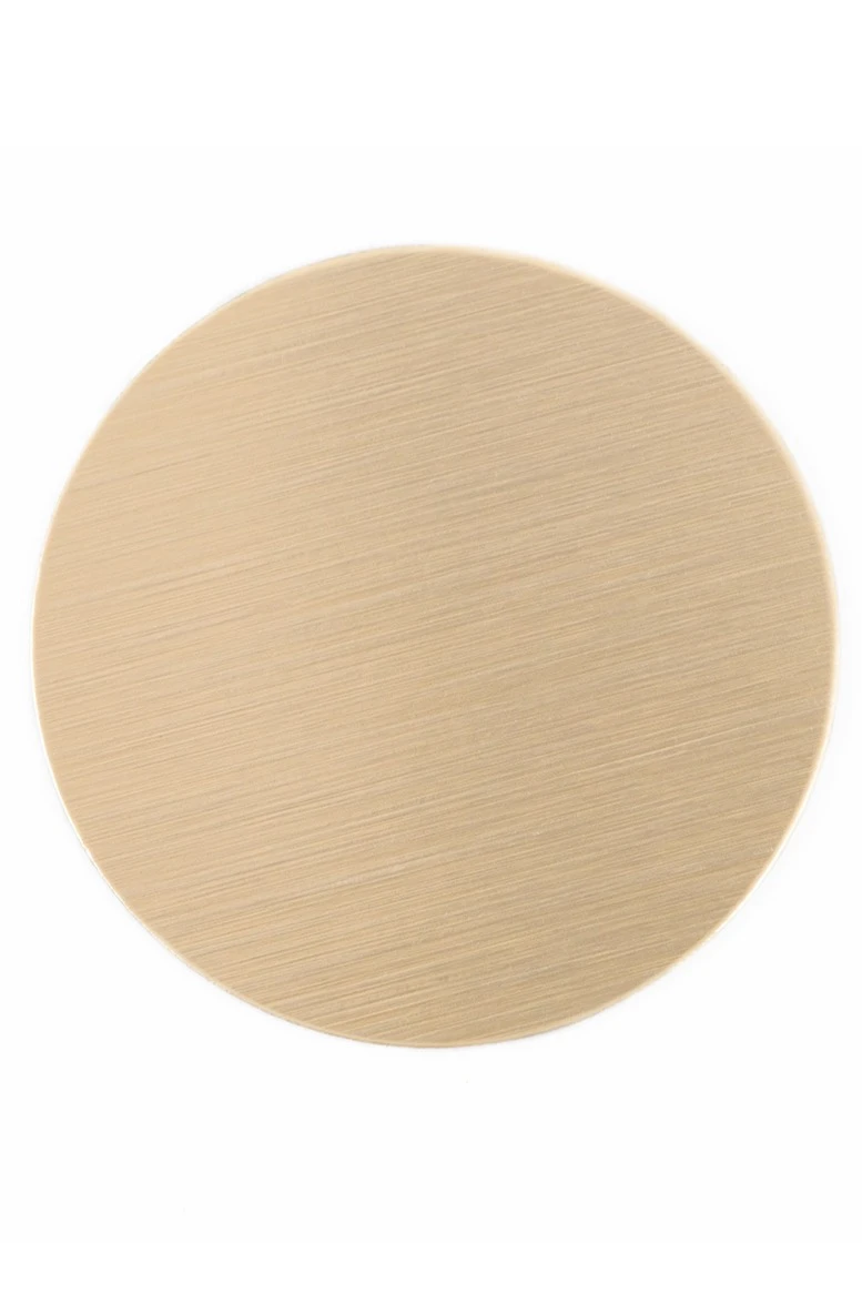 Купить вкладыш царапанный односторонний 25 мм 0,5 мм 50 шт, золото