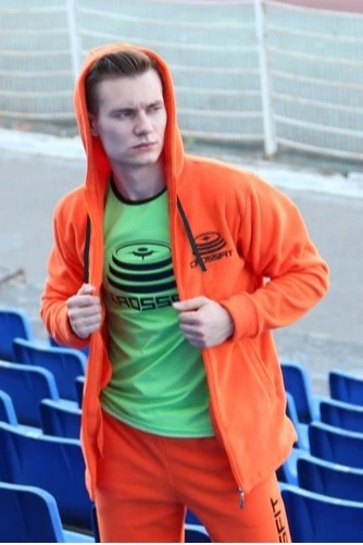 Толстовка Харисон флисовая с капюшоном унисекс, однотонная"Crossfit"#5