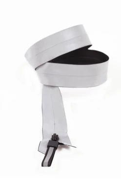 Молния спиральная реверсивная разъемная водонепроницаемая светоотражающая 80 см, тип 5#1