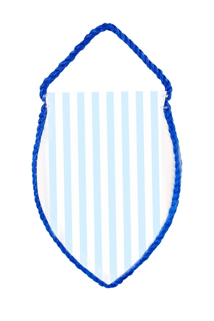 Купить вымпел щит печатный из атласа со шнуром, 10х15 см