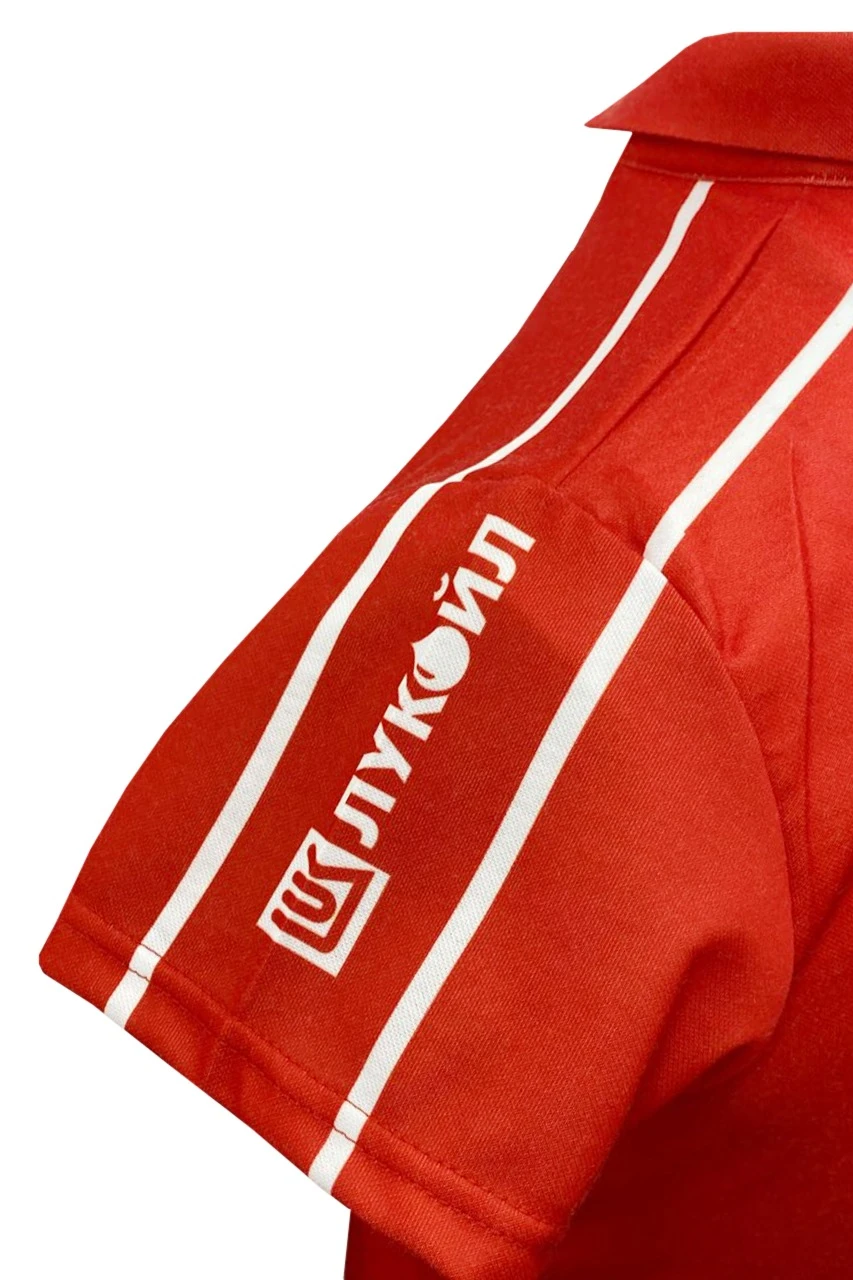 Поло Стар унисекс из примы с полной запечаткой "Lukoil"#2