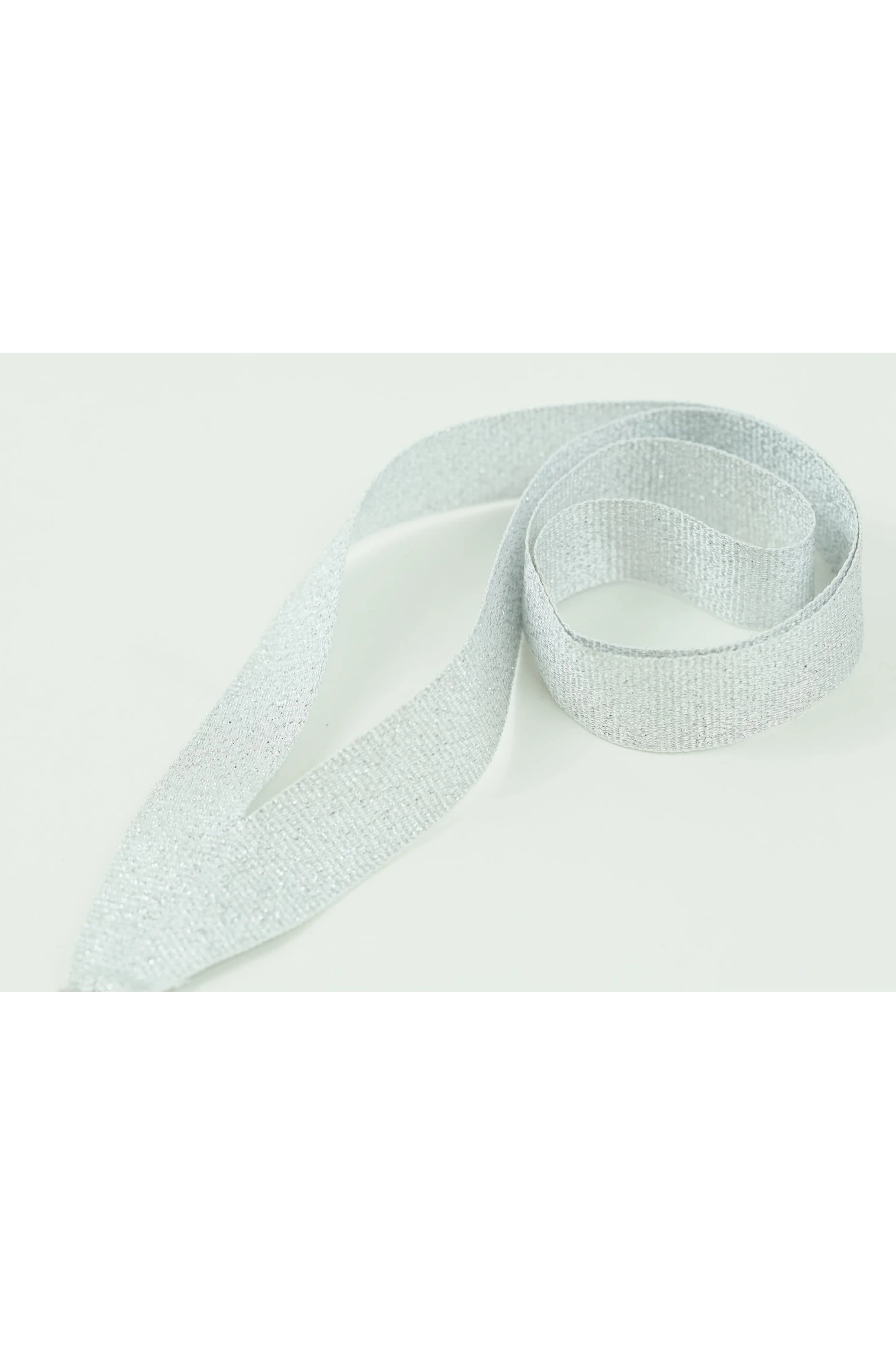 Купить ленту ля медали репс металлик ширина 2,2 см, с карабином, серебро