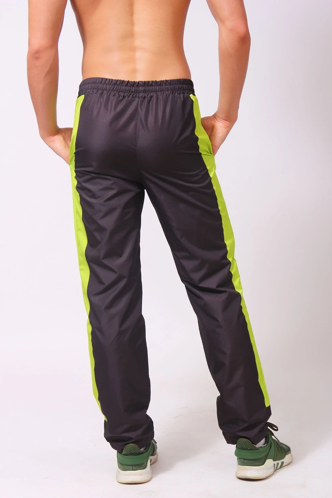 Брюки Олимпик спортивные унисекс с полной запечаткой "Green Road"#3