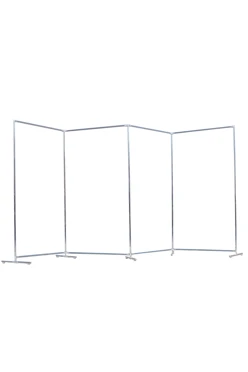 Купить конструкцию для рекламной ширмы на четыре секции 1,2х2 м