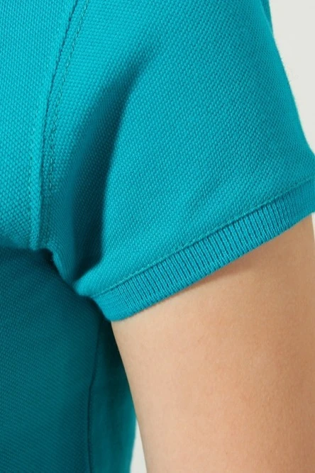 Поло Престиж женская (Modern) бирюзовая (хлопок)#8