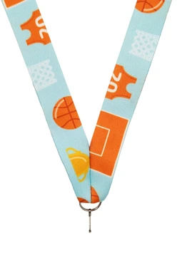 Лента для медали блекаут ширина 2 см с карабином#1 Лента для медали блекаут ширина 2 см с карабином#1